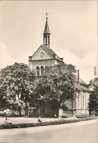 Ansichtskarte Hasselfelde-Oberharz am Brocken Ev. Kirche 1970