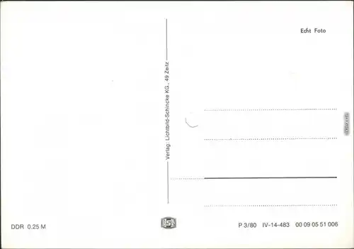 Ansichtskarte Brotterode Großer Inselberg 1980