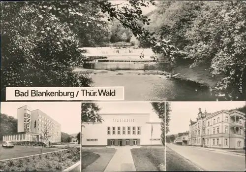 Bad Blankenburg An der Schwarza, FDGB-Urlauberwohnheim Magnus Poser 1975