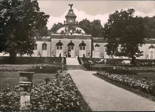 Ansichtskarte Potsdam Schloss Sanssouci: Neue Kammern 1964