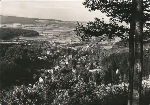 Ansichtskarte Winterstein-Waltershausen Panorama-Ansicht 1967