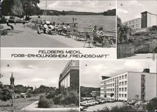 Feldberg Feldberger Seenlandschaft Terrasse am Haussee,  Bettenhaus 1982