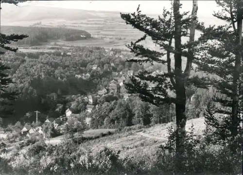 Ansichtskarte Winterstein-Waltershausen Panorama vom Breitenberg 1978