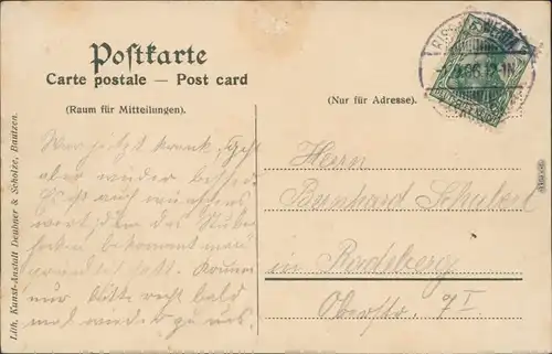 Bischofswerda 2 Bild: Berggasthaus Butterberg innen u. außen 1906 