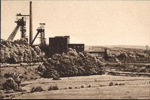 Ansichtskarte Klarenthal-Saarbrücken Grube Velsen 1935 