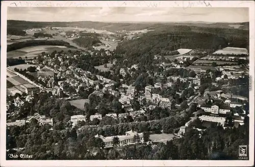 Ansichtskarte Bad Elster Luftbild 1932 