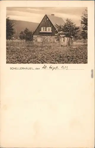 Schellerhau Altenberg (Erzgebirge) Partie am Schellerhäusl 1925