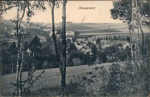 Ansichtskarte Karsdorf (ehemals Wendisch-Carsdorf)-Rabenau Obercarsdorf 1914 