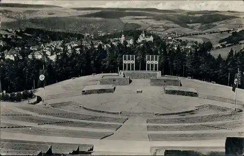 Schwarzenberg (Erzgebirge) Feierstätte/Thingstätte im Stadtpark Rockelmann 1938 