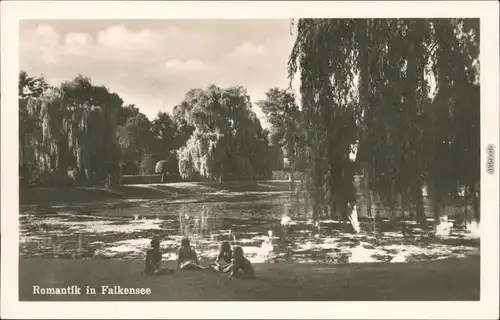 Ansichtskarte Falkenhagen (Havelland) Romantik am Falkensee 1953