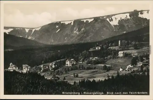 Brückenberg-Krummhübel Karpacz Górny Karpacz Blick auf die Stadt 1930 
