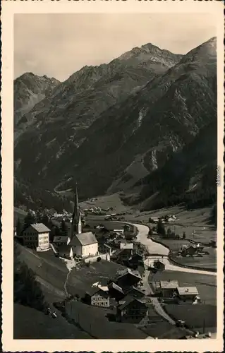 Ansichtskarte Sölden (Ötztal) Blick auf die Stadt 1934 
