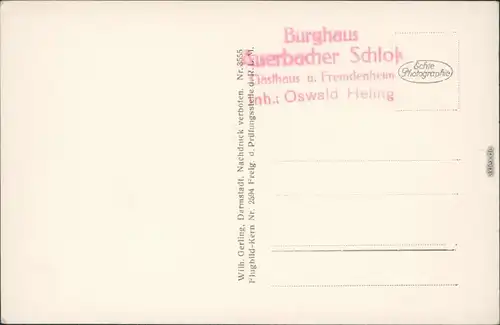 Ansichtskarte Auerbach (Bergstraße) Auerbacher Schloss 193