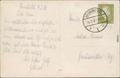 Ansichtskarte Krummhübel Karpacz Hampelbaude und Schneekoppe 1930 