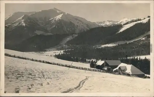 Gaal Skiläuferheim d.d.ö.A.V. - Hohentauern mit Bruderkogel 1926 