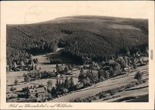 Bad Schwarzbach Bad Flinsberg  Świeradów-Zdrój Schwarzbachtal Waldfrieden 1936