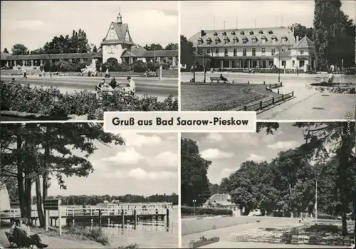 Ansichtskarte Pieskow-Bad Saarow Kurhaus, Scharmützelsee 1971