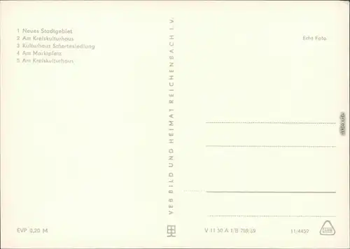 Ilmenau Neues Stadtgebiet, Kreiskulturhaus, Kulturhaus Schortesiedlung, 1969