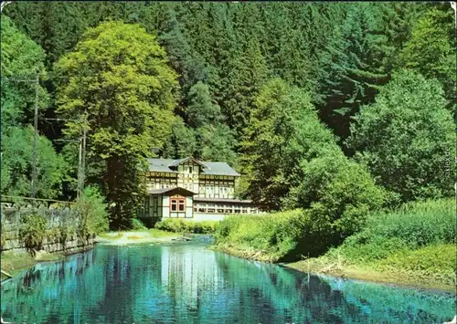 Bad Schandau Gaststätte und Hotel Lichtenhainer Wasserfall g1982