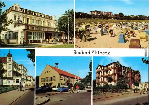 Ahlbeck/Usedom Ostseehotel, FDGB-Erholungsheim Bernhard Göring - Haus 1979