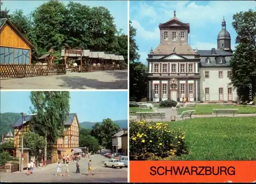 Schwarzburg Gaststätte Schloßschenke, Max-Reimann-Platz, Kaisersaalgebäude 1980