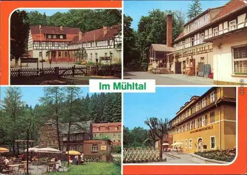 Mühltal Schössersmühle, Naupoldsmühle, Pfarrmühle, Amtsschreibersmühle 1980