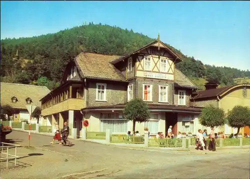 Ansichtskarte Sitzendorf FDGB-Erholungsheim "Max Kirchner" 1981