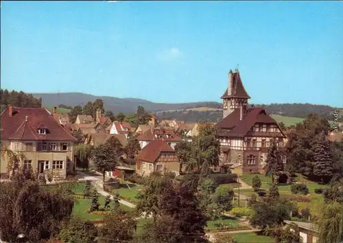 Ansichtskarte Ansichtskarte Wernshausen (Werra) Panorama-Ansicht 1982