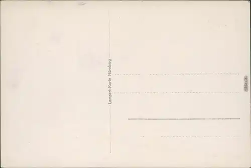 Ansichtskarte Nürnberg Albrecht-Dürer-Haus - Straßenpartie 1930 