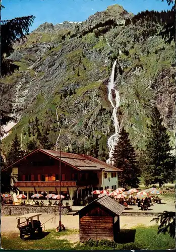 Ansichtskarte Oberstdorf (Allgäu) Berggasthof Oytalhaus 1970