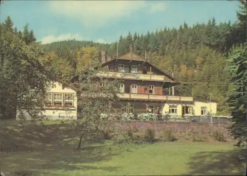 Ansichtskarte Tabarz/Thüringer Wald Hotel Schweizerhaus 1966