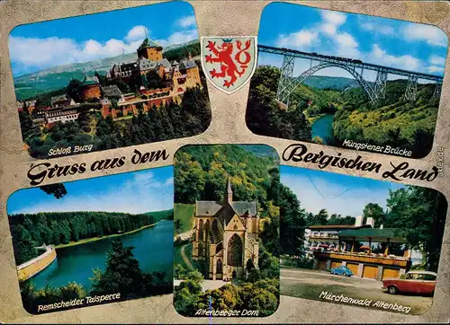 Altenberg-Odenthal Müngstener Brücke Remscheider Talsperre Dom Märchenwald 1977