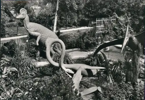 Kleinwelka Mały Wjelkow Saurierpark - Elasmossaurus, Corythosaurus 1985 