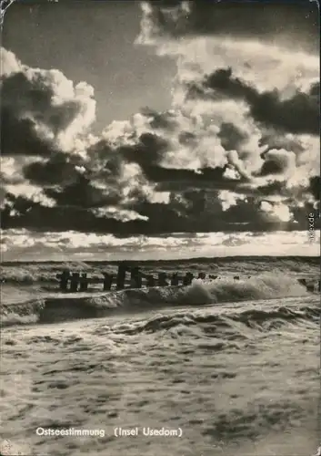 Allgemein Mecklenburg Vorpommern Ostsee - Insel Usedom - Am Strand 1968