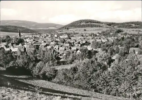 Ansichtskarte Schalkau Panorama-Ansicht 1981