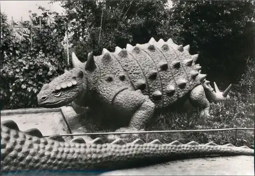Ansichtskarte Kleinwelka Mały Wjelkow Saurierpark - Ankylosausus 1985 