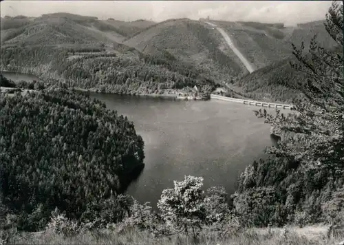 Ansichtskarte Hohenwarte-Kaulsdorf Hohenwartetalsperre - Pumpspeicherwerk 1979