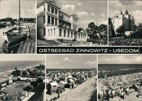 Zinnowitz Ferienheim des Deutschen Reisebüros, Ferienheim der IG Wismut   1974