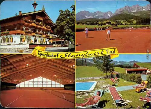 Going am Wilden Kaiser Tennisdorf Stanglwirt - Hotel,  , Tennisplatz 1988