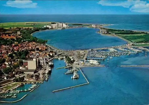 Ansichtskarte Heiligenhafen Luftbild 1988