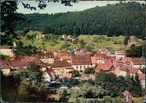 Ansichtskarte Bad Teinach-Zavelstein Panorama-Ansicht 1978
