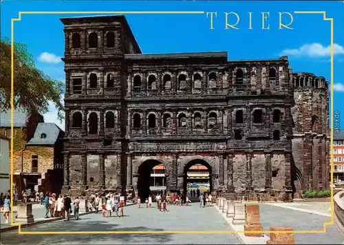 Ansichtskarte Trier Römisches Stadttor (Porta Nigra) 1986