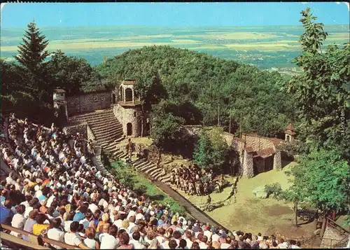 Ansichtskarte Thale (Harz) Bergtheater 1977