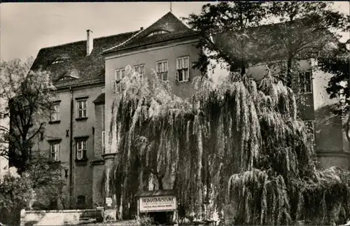 Ansichtskarte Hoyerswerda Wojerecy Heimatmuseum 1957