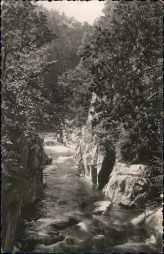 Ansichtskarte Thale (Harz) Bodekessel (Bodetal) 1967