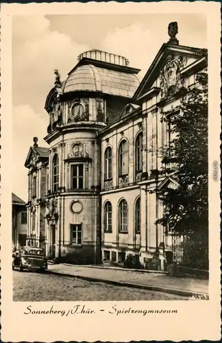 Ansichtskarte Sonneberg Deutsches Spielzeugmuseum 1960