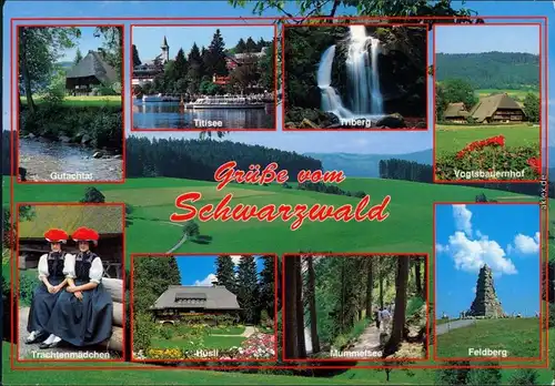 _Baden-Württemberg  Gutachtal, Titisee, Triberg, Vogtsbauernhof,   2002