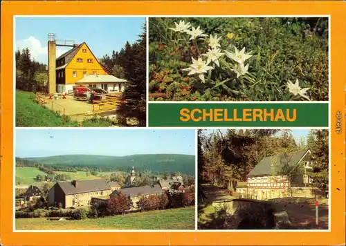 Schellerhau Altenberg (Erzgebirge FDGB-Casino, Ferienheim "Glückspilz" g1988