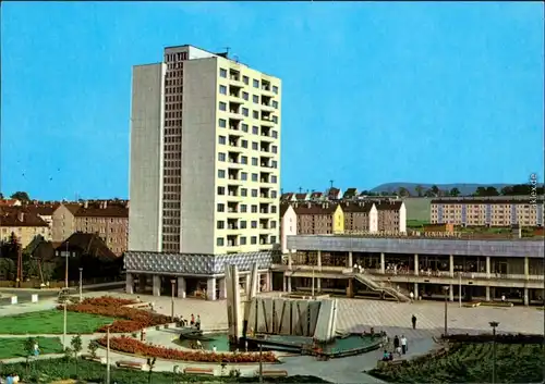 Ansichtskarte Bad Salzungen Leninplatz 1974