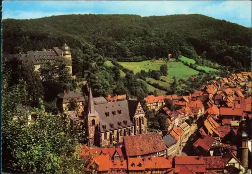 Ansichtskarte Stolberg (Harz) Panorama-Ansicht 1978